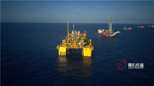 最新石油平台三维动画