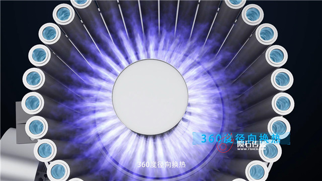 浙江蒸汽锅炉三维动画