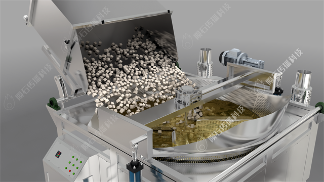 食品油炸机3D