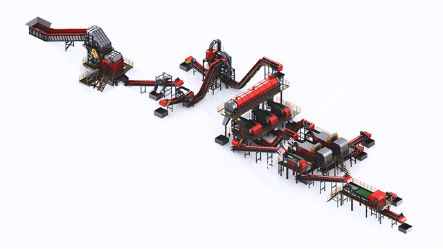 废铝分选生产线